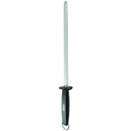 Fusil de cuisine mèche chrome dur ovale 30 cm