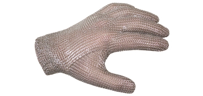 Gant cotte de maille main gauche