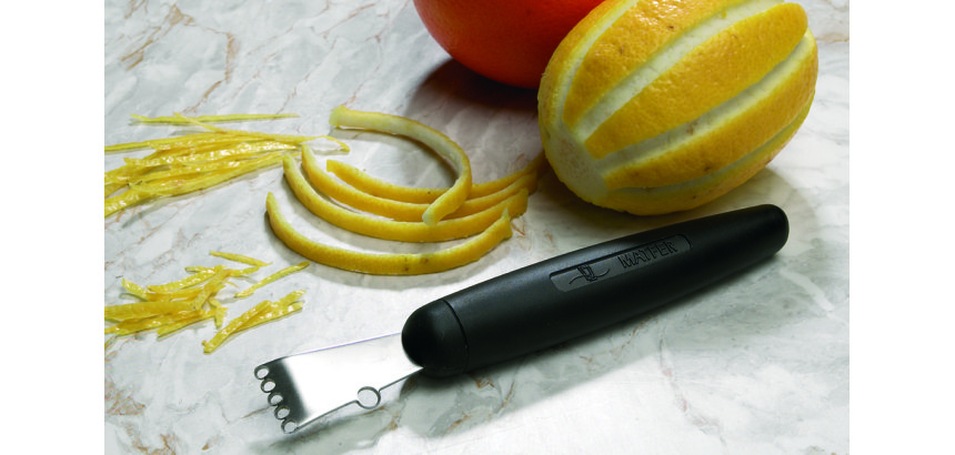 Couteau canneleur-zesteur 15 cm