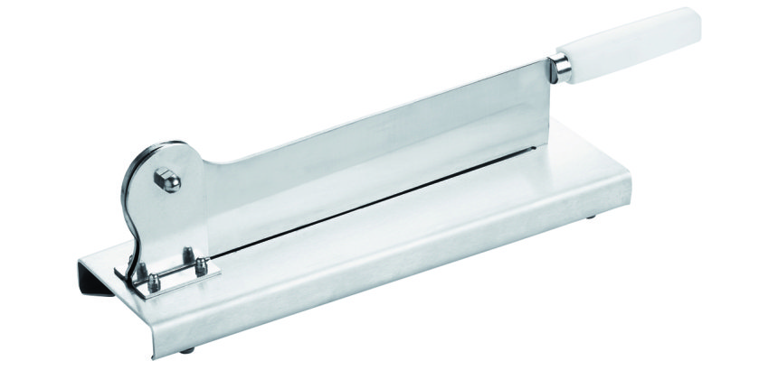 Coupe-pain socle inox 35 cm