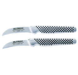 Couteau à peler Global Série GSF lame courbe 6 cm