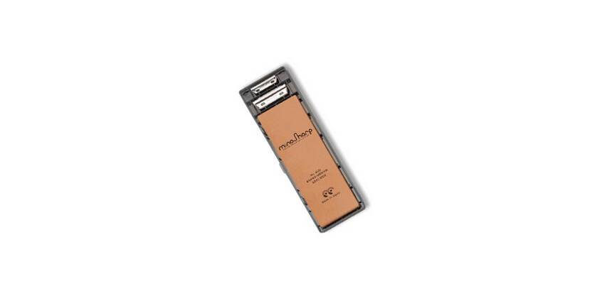 Kit pierre à aiguiser à eau grain moyen