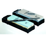 Kit pierre à aiguiser à eau "duo" grain gros/moyen