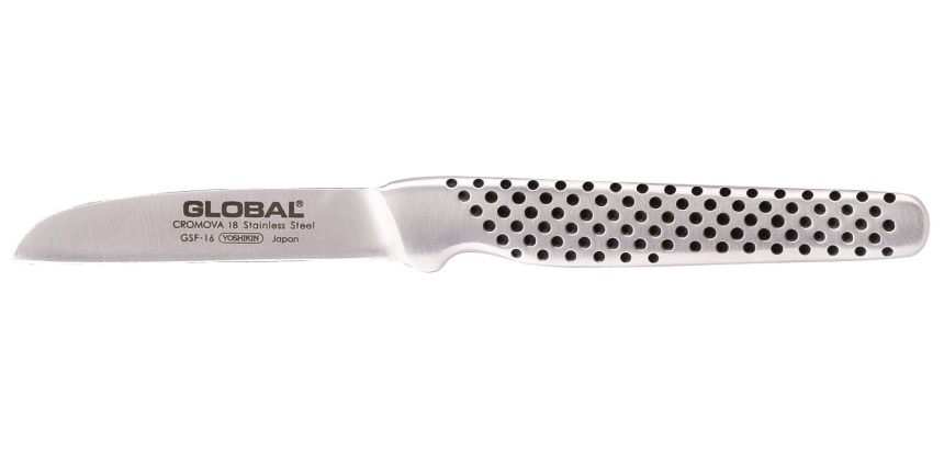 Couteau d’office Global Série GSF lame droite 6 cm manche allongé