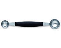 Cuillère parisienne ronde double Ø 2,2/3 cm