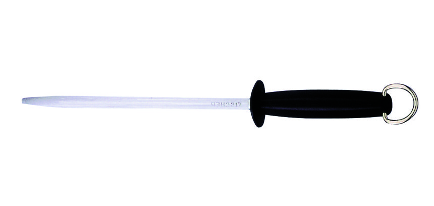 Fusil de cuisine, mèche ronde en chrome dur