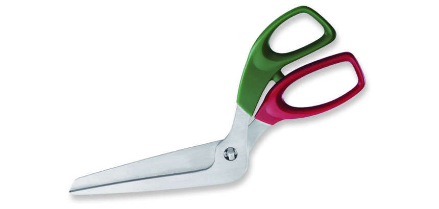 Ciseaux coudés à pizza 24,5 cm