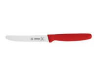 Couteau cranté Giesser 11 cm rouge