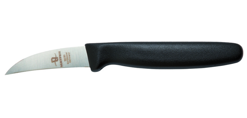 Couteau d’office bec d’oiseau Giesser 6 cm noir