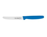 Couteau cranté Giesser 11 cm bleu