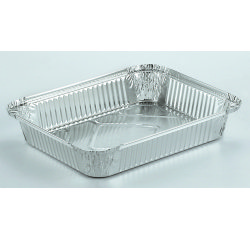 Plat aluminium à bord vertical 2,08 L - Lot de 400