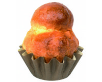 Moule à brioche corolle 5 cl - Lot de 160