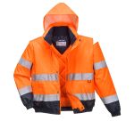 Portwest C468 Cazadora 2 en 1 de alta visibilidad <br>Contrast