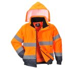Portwest C468 Cazadora 2 en 1 de alta visibilidad <br>Contrast