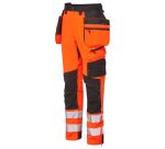 Portwest DX454 Pantaloni Craft con tasche Holster staccabili ad alta visibilità DX4