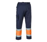 Portwest E049 Pantalon combat Hi-Vis Bicolore