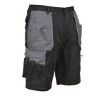 Portwest KS18 Short Granit Noir/ Zoom Gris - Taille L