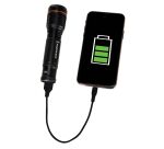 Portwest PA75 Torche rechargeable USB Noir