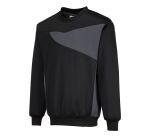 Portwest PW273 Sweat-shirt ras du cou PW2 Noir/ Zoom Gris - Taille L