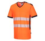 Portwest PW310 T-shirt col V PW3 Hi-Vis