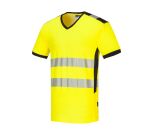 Portwest PW310 Camiseta PW3 de alta visibilidad con cuello en V