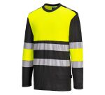 Portwest PW312 PW3 Hi-Vis T-Shirt Klasse 1 L/S