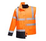 Portwest S471 Parka 4 en 1 de alta visibilidad Contrast Traffic