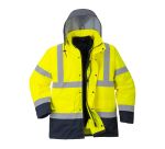 Portwest S471 Giacca Traffic Bicolore 4 in 1 Hi-Vis