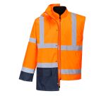 Portwest S766 Giacca Essential Hi-Vis bicolore 5 in 1