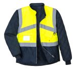 Portwest S769 Parka 7 en 1 de alta visibilidad transpirable Contrast Reversible