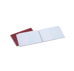 Registre Djois Atlanta 247x351mm 2x 8 colonnes 108 pages rouge
