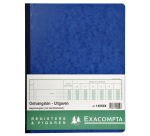 Piqûre Recettes journalières avec feuille d'identification - texte NL - 80 pages