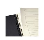 Notizbuch Sigel Conceptum A5 liniert Spiral schwarz