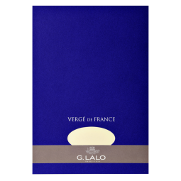Lalo, Block Vergé de France 25% Hadern mit Wasserzeichen, DIN A4, 50 Blatt,100g - Elfenbein