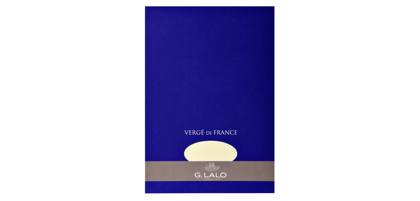 Bloc-notes Lalo A4 uni 100g 100 pages vergé ivoire