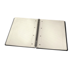 Sigel Conceptum A4 Lined Spiral Notepad Black