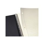 Sigel Conceptum A4 Lined Spiral Notepad Black