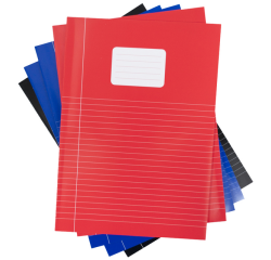 Cahier SOHO Basic A4 ligné 80 pages 60g assorti 5 pièces