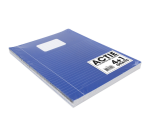 SOHO Basic A4 Notebook, ruled, 80 pages, 60g, assorted, 5 pieces