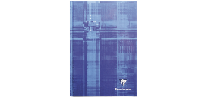 Carnet brochure rembordée rigide A5 192 pages ligné - Assortis