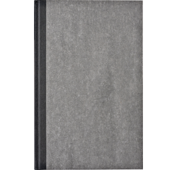 Registre in-folio large 192 pages ligné gris nuagé