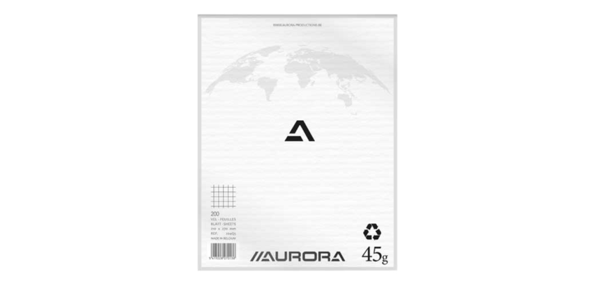 Aurora Skizzenblock 210x270mm 5x5mm Karos 200 Blatt 45g