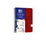 Oxford Touch Spiral Notebook A5 Lined 140 Pages 80g Red