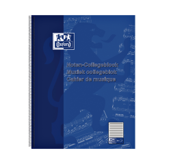 GB_Oxford cahier de musique ft A4, 100 pages