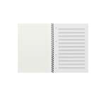 Cahier de musique Oxford A4+ 4 perforations 100 pages 80g bleu