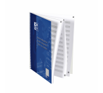 Cahier de musique Oxford A4+ 4 perforations 100 pages 80g bleu