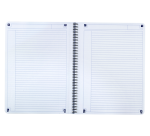 Cahier à spirale Oxford Touch A4 ligné 140 pages 80g bleu