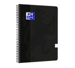 Bloc à spirale Oxford Touch A4 carreau 5mm 140 pages 80g noir