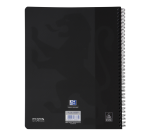 Bloc à spirale Oxford Touch A4 carreau 5mm 140 pages 80g noir