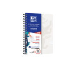 Bloc à spirale Oxford Touch A5 ligné 140pages 80g gris clair